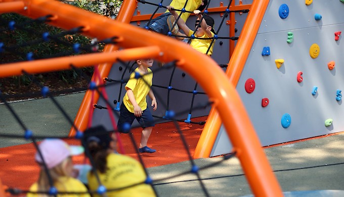 DV Višnjan - igra na novom igralistu