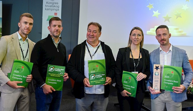Croatia's Best Campsite - Valamar Camping - Andrej Šircelj (VC Krk), Bojan Smiljanić (Camping Bunculuka), Josip Jozić (VC Baška), Nataša Radešić.JPG