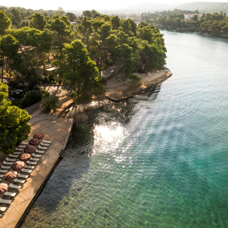 The renovated Lavanda Sunny Hotel by Valamar on the island of Hvar delights guests