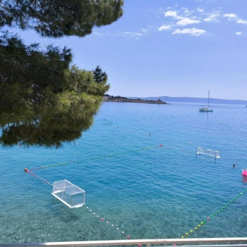 Novo vaterpolsko igralište ispred hotela [PLACES] Dalmacija by Valamar u Makarskoj