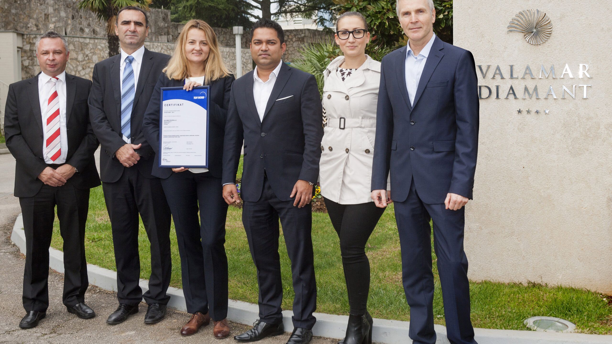 Valamar Riviera nositelj je certifikata ISO 50001