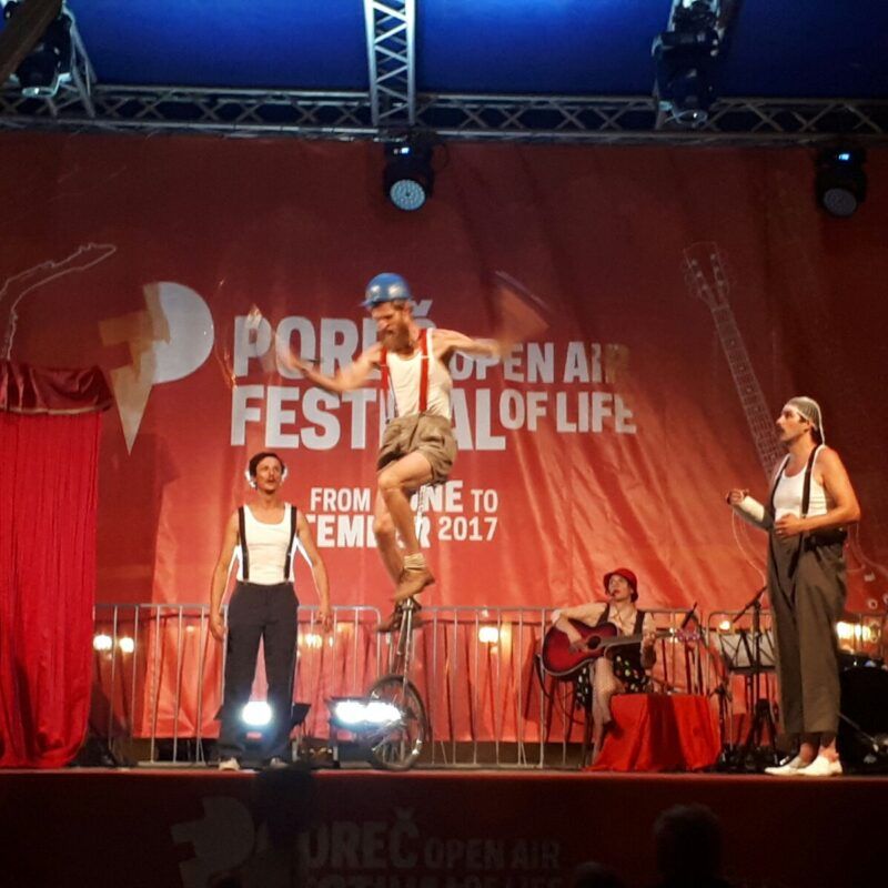 Poreč u znaku cirkuskih točaka i filmova pod zvjezdama