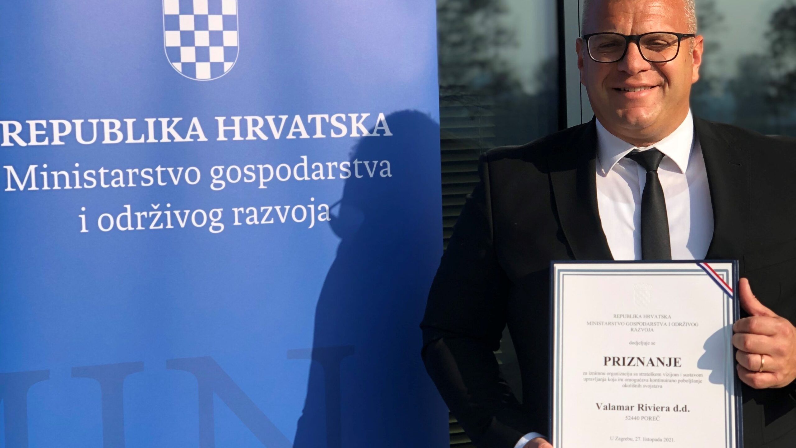 Valamar dobio priznanje za dostignuća poslovnog sektora u zaštiti okoliša u 2021.