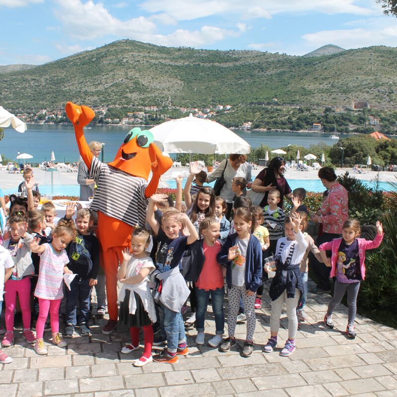 Dječji vrtići Dubrovnik u posjetu Valamar Clubu Dubrovnik