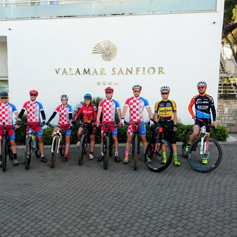 Hrvatska Mountain bike reprezentacija na pripremama u Rapcu