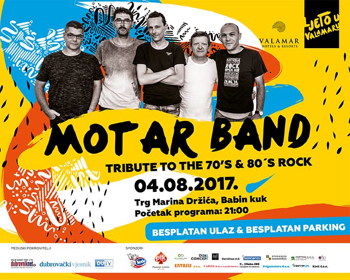 Valamar Riviera sve posjetitelje Babinog kuka „časti“ koncertom Motar Banda uz gosta Vedrana Ljubenka