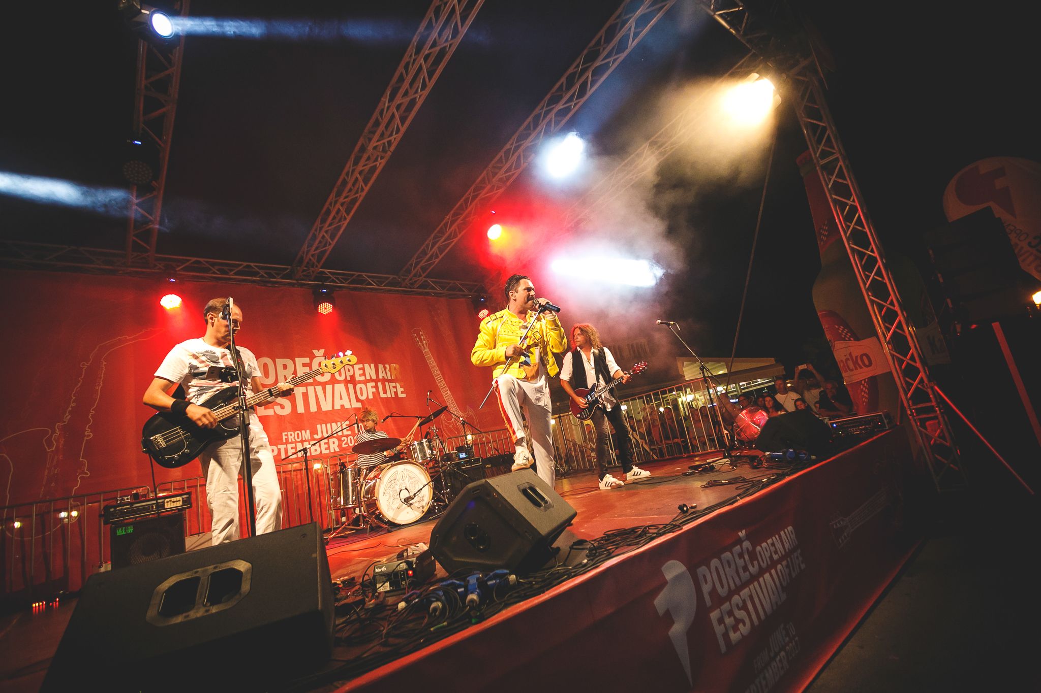 The QUEEN Real Tribute Band Poreču priuštio večer za pamćenje