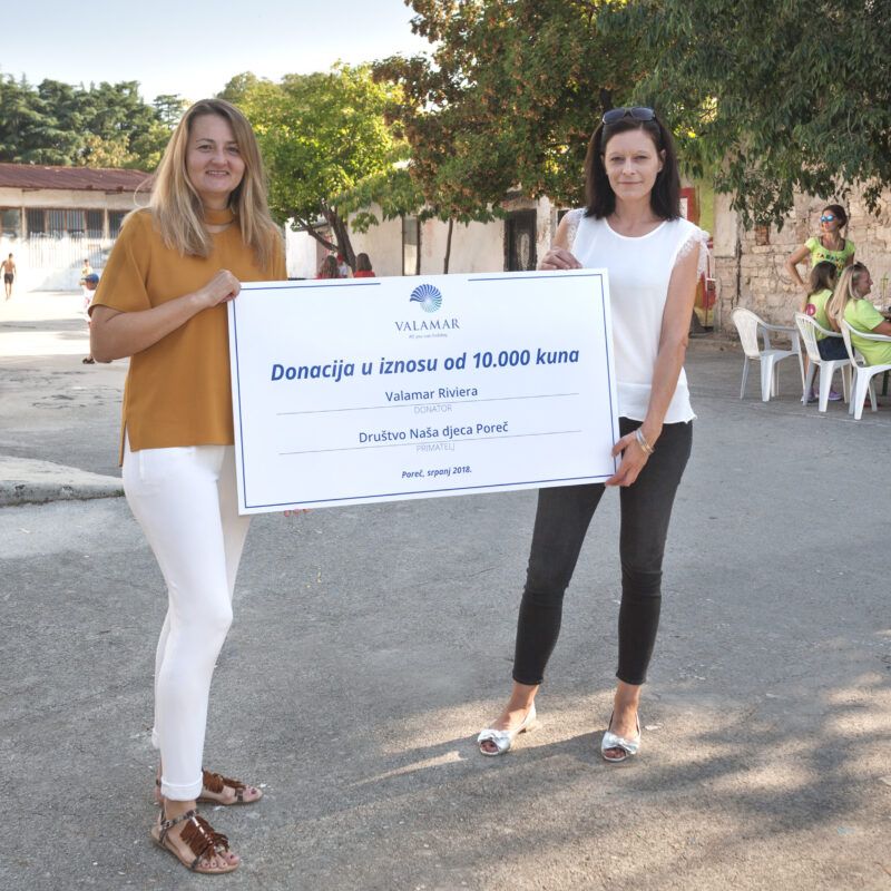 Valamar podržava rad društva Naša djeca Poreč