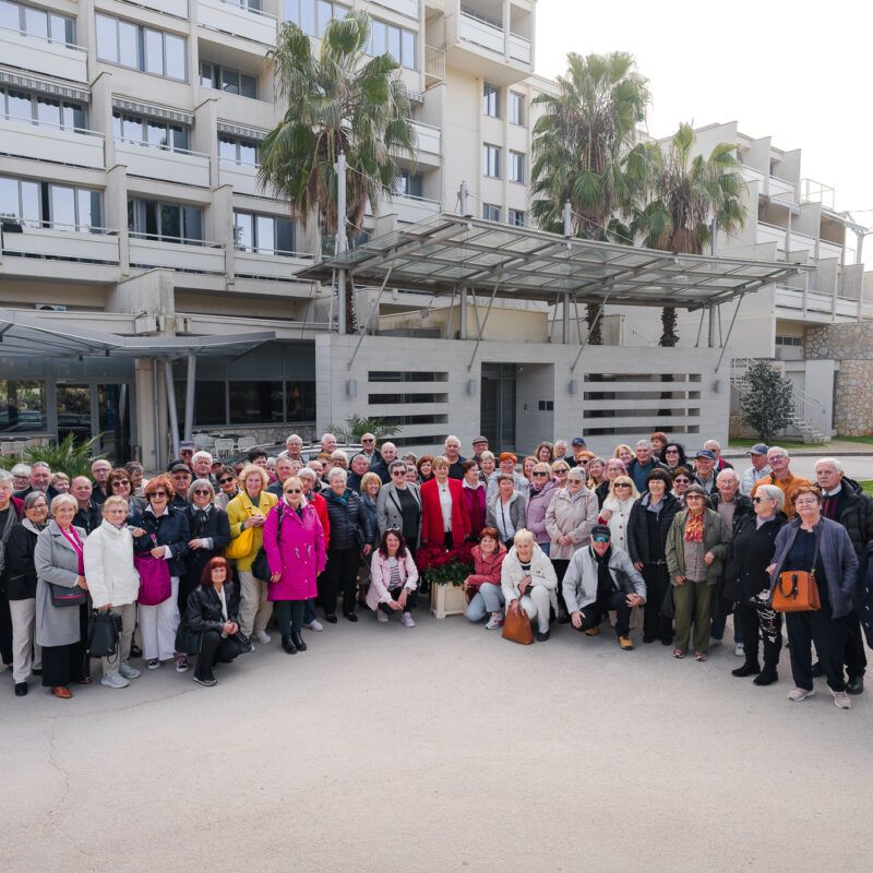 Udruga umirovljenika grada Krka tradicionalno proslavila Međunarodni dan žena u hotelu Valamar Diamant