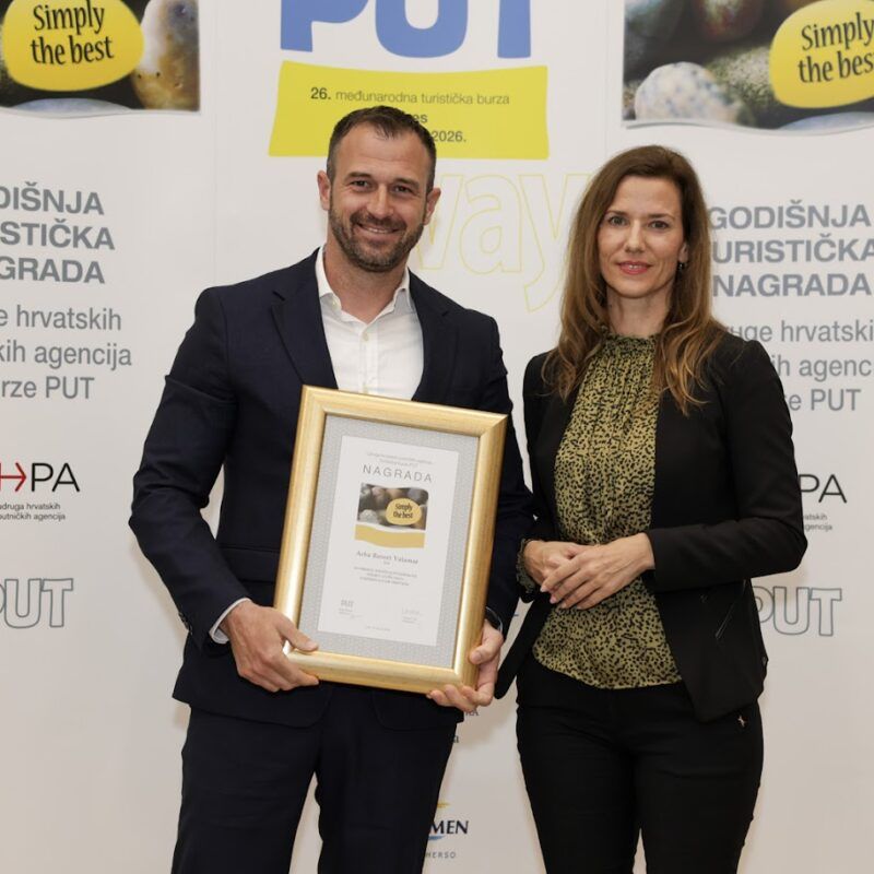 Arba Resort 4* na Rabu osvojio nagradu Simply the Best za novi projekt u turizmu