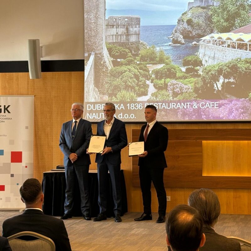 Valamaru priznanje za 50 godina hotelske djelatnosti u Dubrovniku